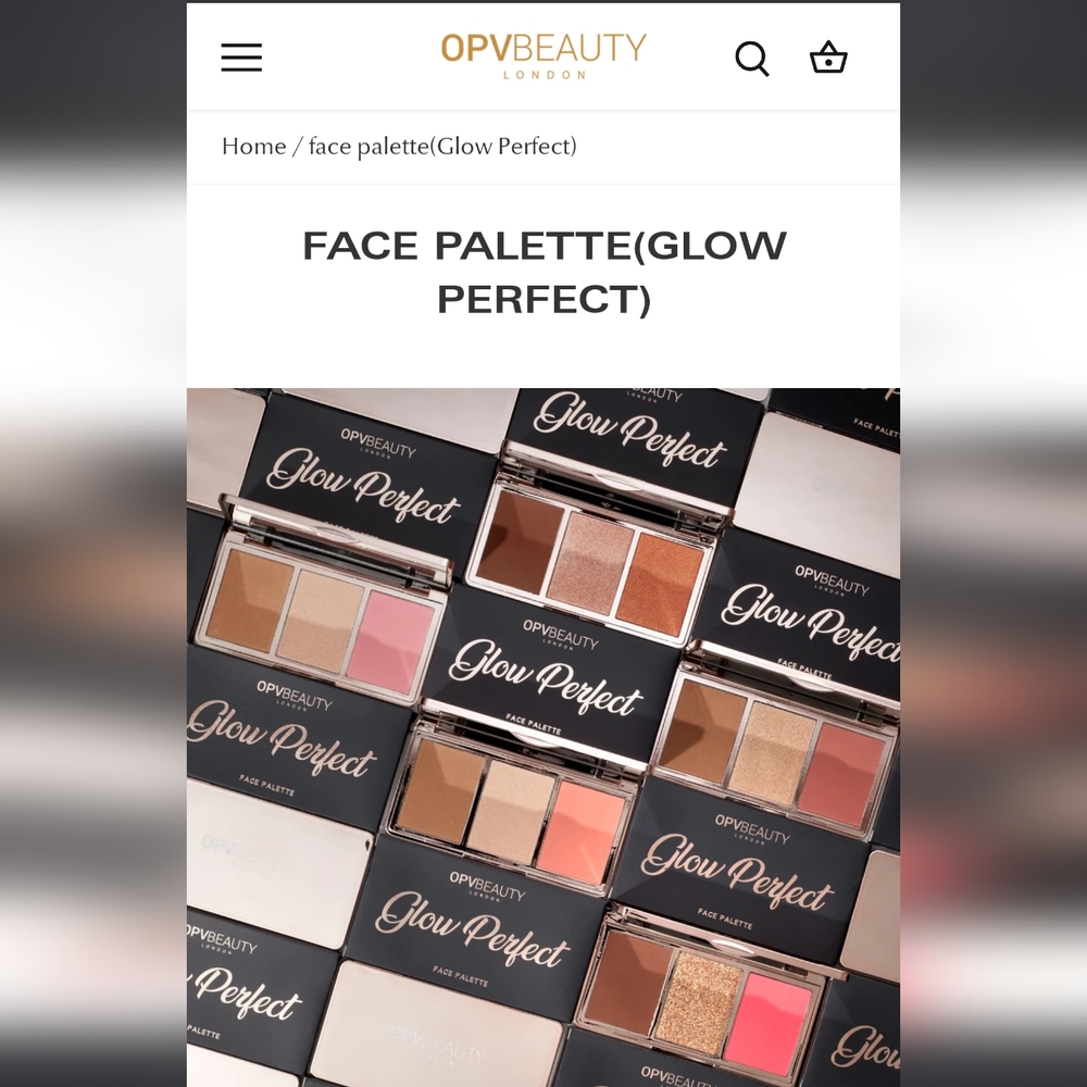 BRAND NEW OPV Beauty Face Palatte Shade 4